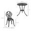 Henninger 2 Seater Bistro Set