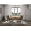 Solar Round Walnut Wood Dining Table-1000527797