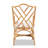 Breanda 22.8" W Rattan Armchair