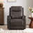 Zero-Gravity Vegan Leather Power Recliner With Usb And Type-C Charging Ports-297252709