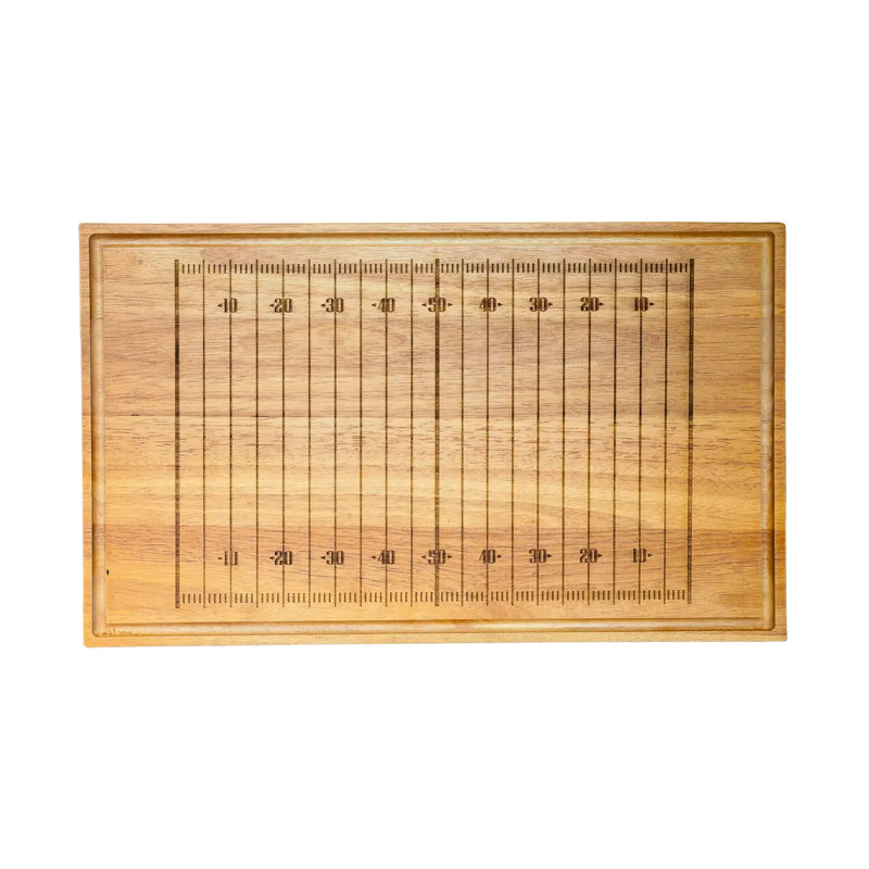 Planche de football en bois - 20 po x 12 po