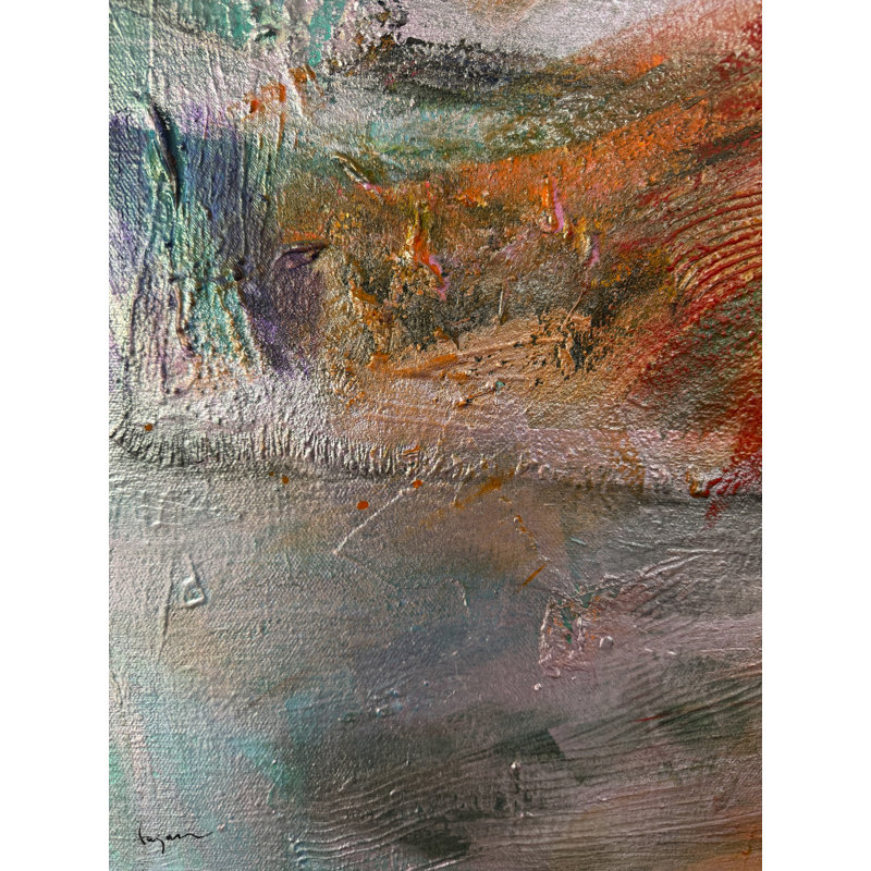 Tawain Human Geode XVII by Dorothy Fagan - Wrapped Canvas Print, 91 cm H x 61 cm W