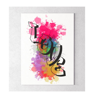 Love - Print on Metal