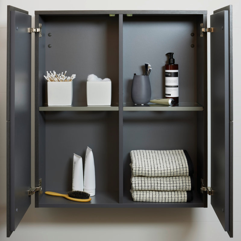Armoire à linge murale Duravit L-Cube H 29,88 po x l 27,5 po x P 9,5 po