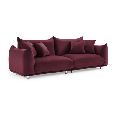 Arnya 225.8Cm Round Arms Sofa