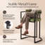 Beatryce Bar Stools Upholstered Counter Stool with Metal Frame Modern Bar Chairs for Kitchen Dining Room -896570714