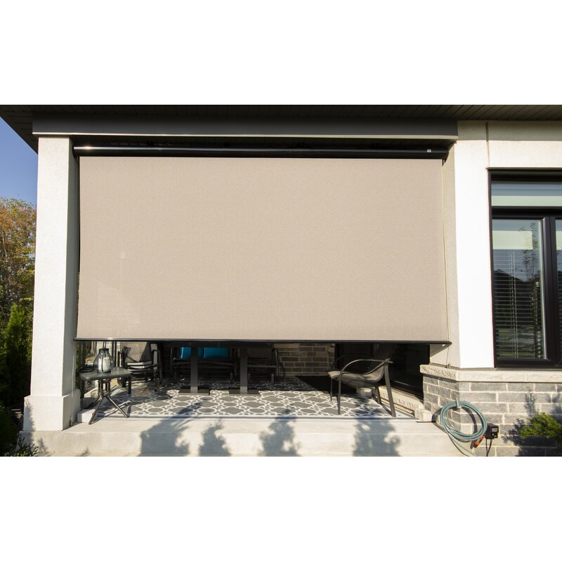 Multiple Awnings Gray Synthetic Fabrics Awning | Wayfair