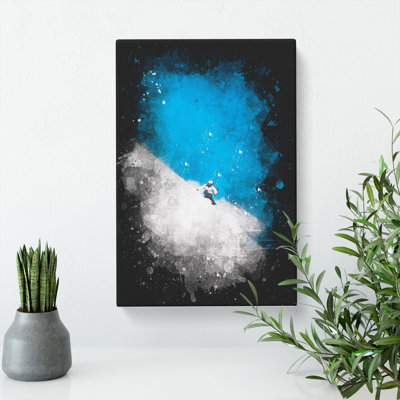 Skiing Vol.1 - Wrapped Canvas