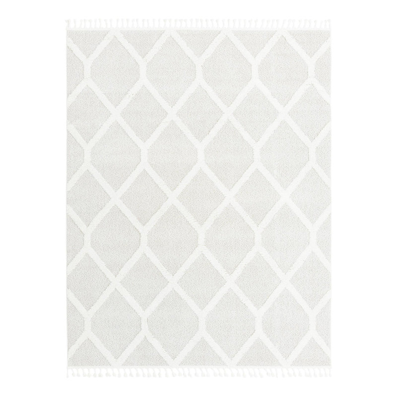 Geometric Indoor Rug, Rectangle 7'10" x 10'