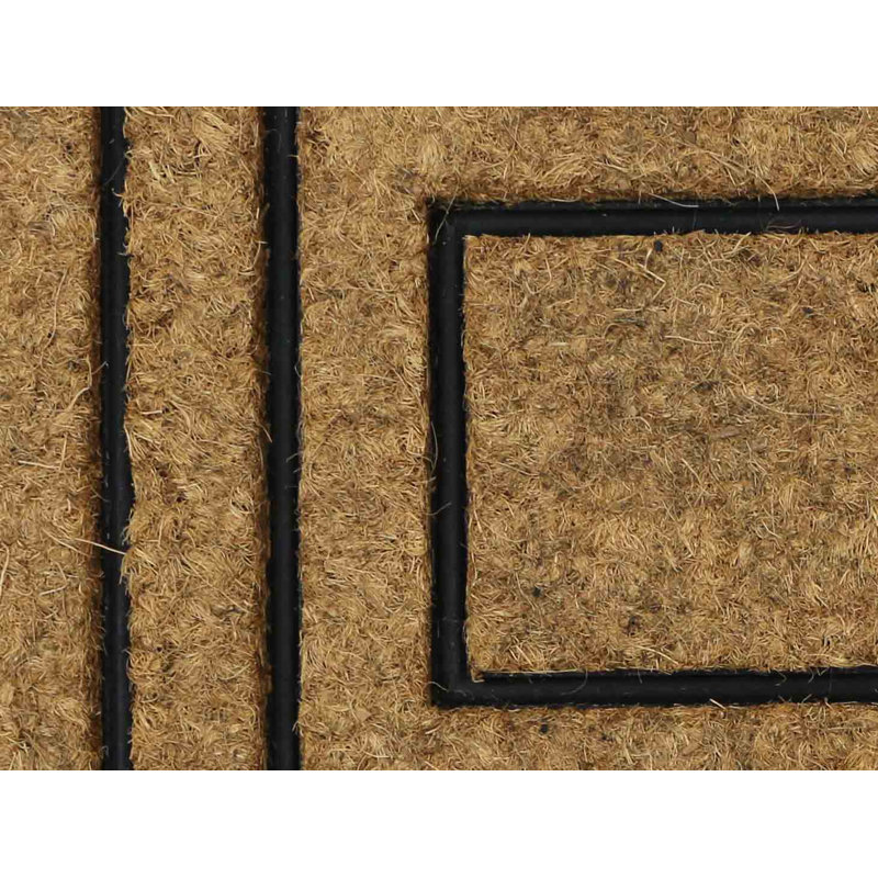 Kerr Non-Slip Outdoor Doormat, Rectangular 40 x 60cm