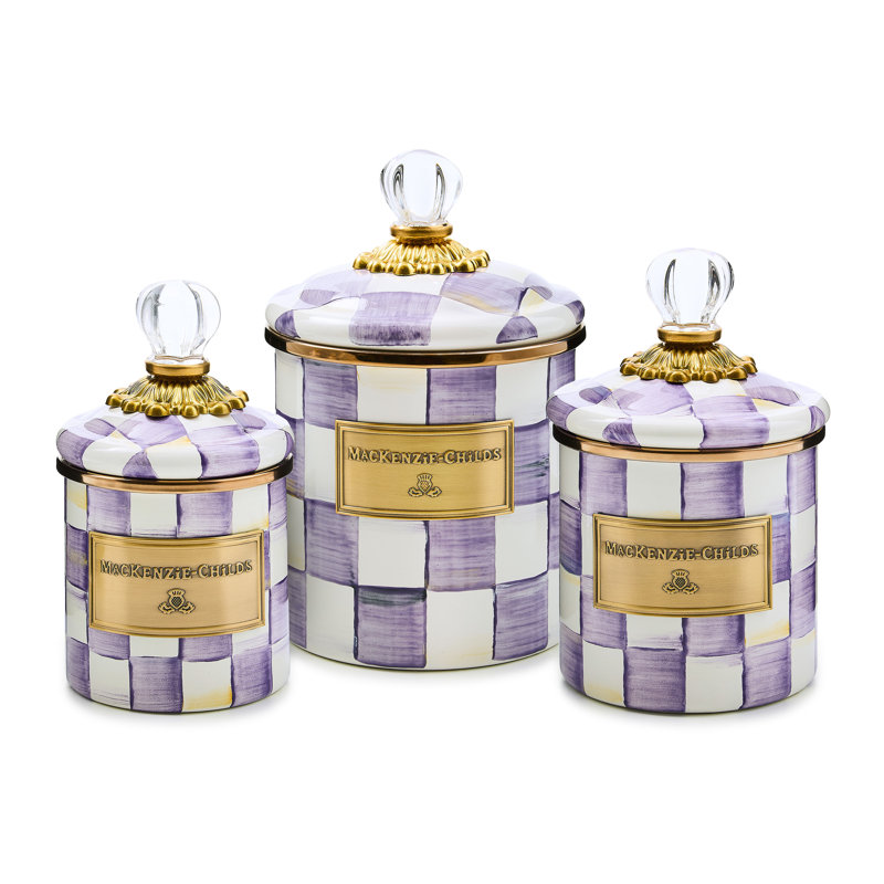 Violet Check Canister, 38 oz