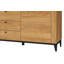 Eastmont Manufactured + Solid Oak Wood 2-Door 4-Drawer Sideboard