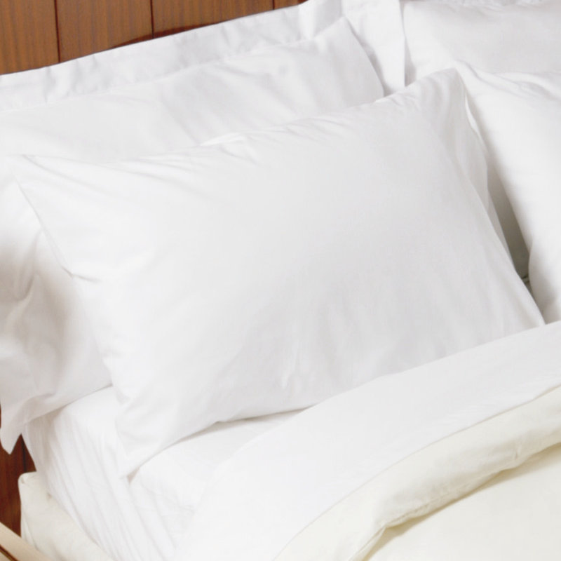 Percale Pillowcase, White