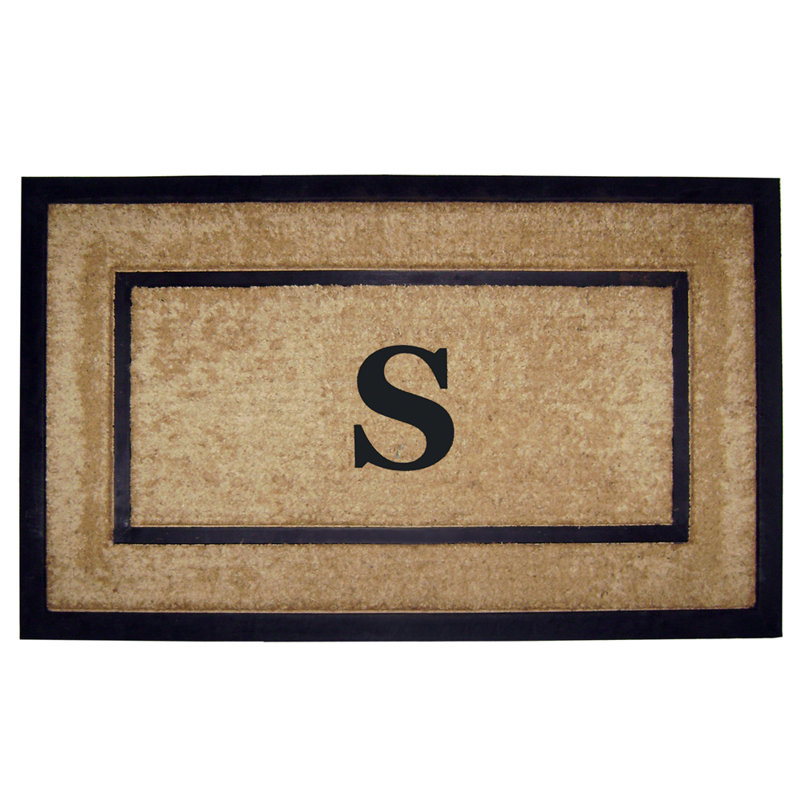 Tapis de porte antidérapant pour l'extérieur, L 22 po x L 36 po, S