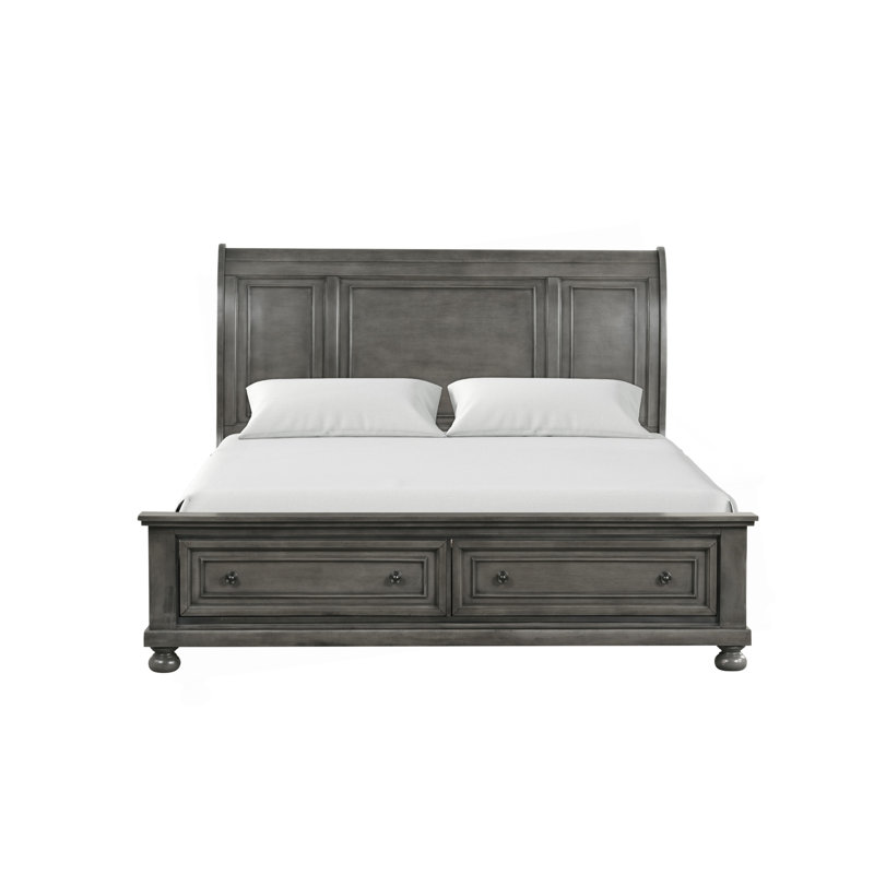 Full Bed (  Boxes) , Gray