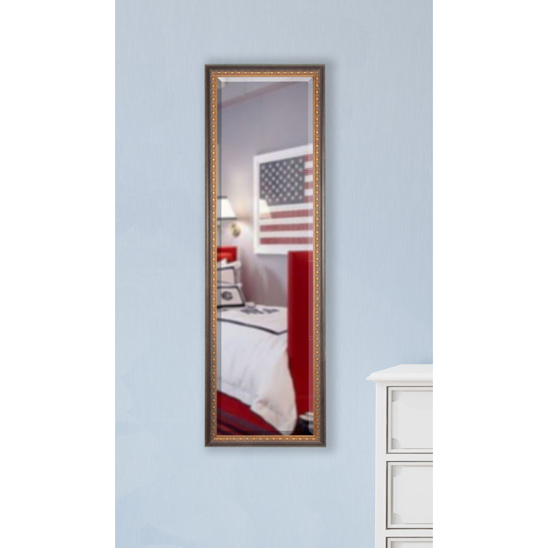 Solid Wood Flat Mirror, 58" H x 19" W