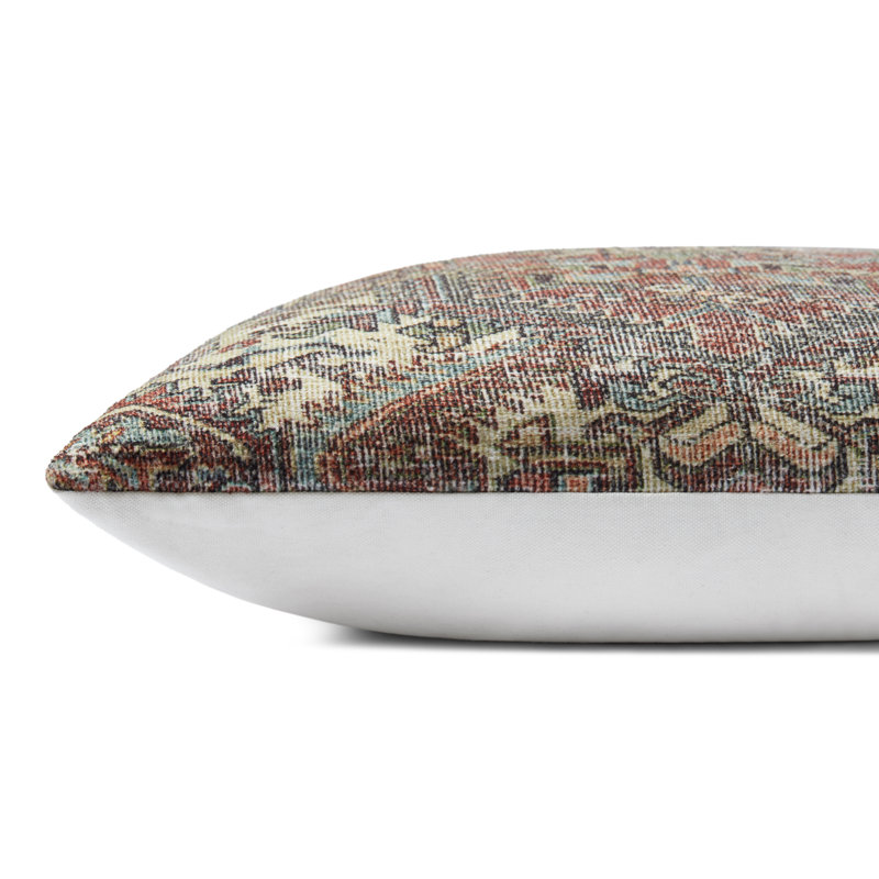 Redwood 18" x 18" Rust Multicolor Polyester Pillow Set