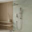 10" High Pressure Rainfall Shower System, Wall Mount Shower Faucet Set with Slider Bar and Pressure Balanced Valve-126734387