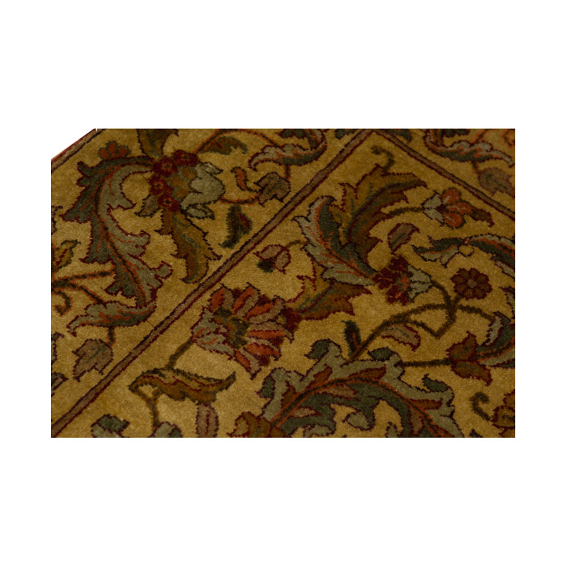 Wool Oriental Area Rug in Brown
