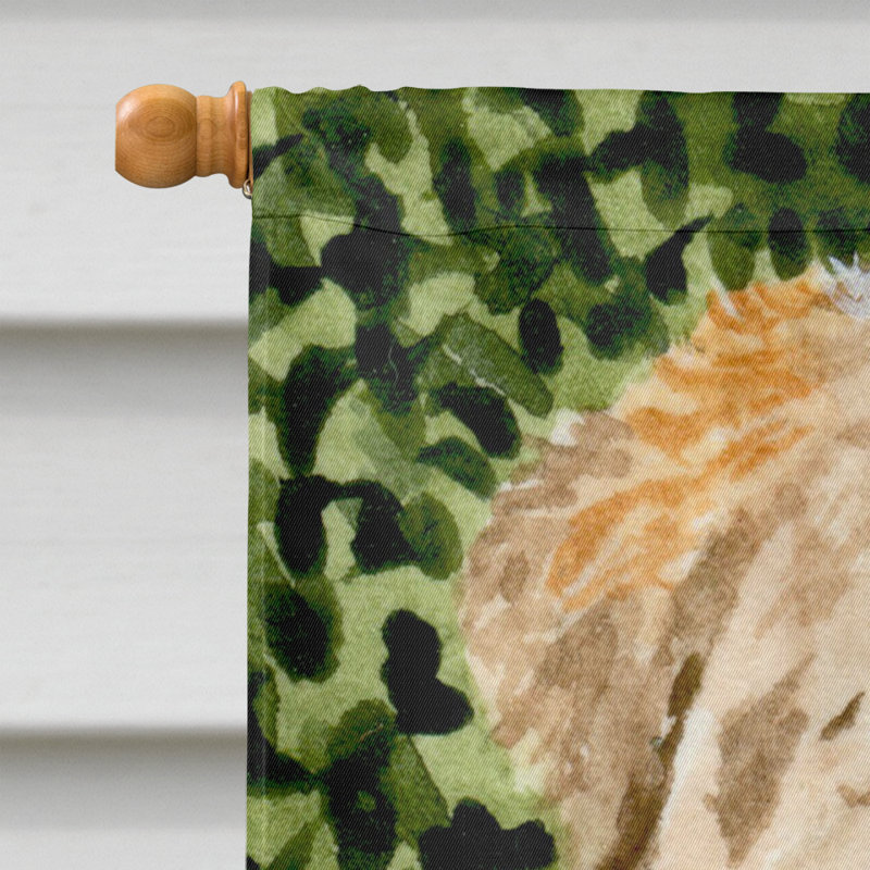 Polyester à 2 côtés 40 x 28 po drapeau maison, Berger australien 6