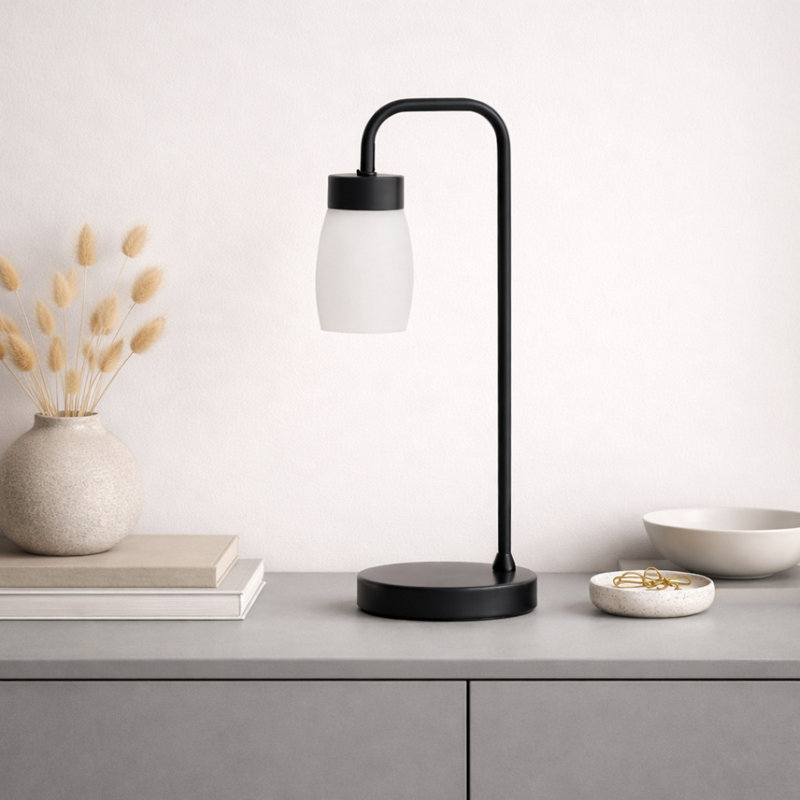 Alakai 41cm Table Lamp, Black