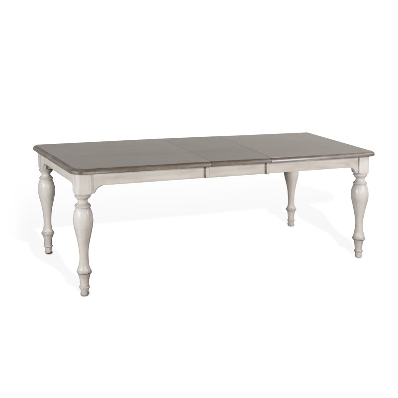 Curran Extendable Solid Wood Base Dining Table