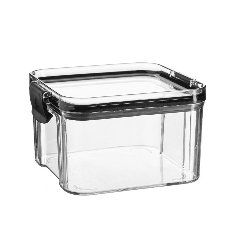 Argon Tableware 460ml Food Storage Container, Black
