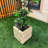 Powersheds Pressure Treated Square Planter