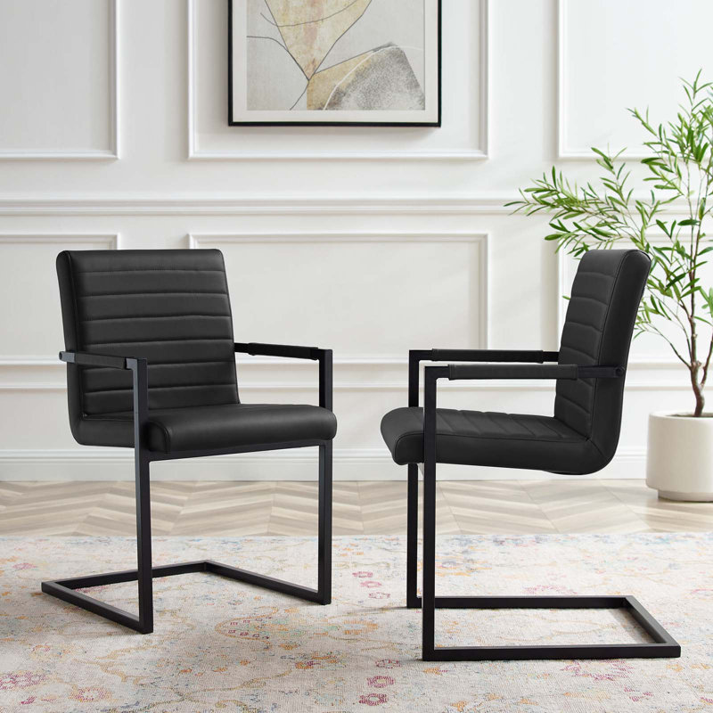 Chaises de salle à manger Savoy, Noir