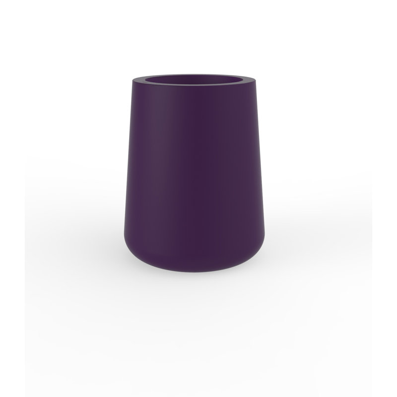 Ulm Pot Planter, 23.5" H x 19.25" W x 19.25" D, Anthracite