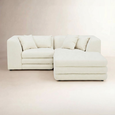 Donia Modular Upholstered Reversible L-Sectional