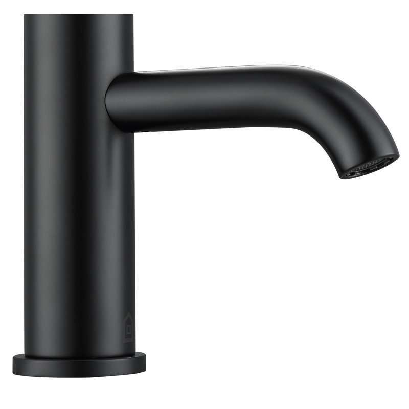 Valencia Series Single Lever Bathroom Faucet, Matte Black