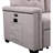35.55 In. High Sleeper With Storage Chaise And Back 84" Sectional , Gray, Seat & Port
