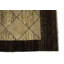Tapis beige en laine noué à la main de conception unique 3 pi 11 po x 5 pi 9 po années 2000 Belmaris