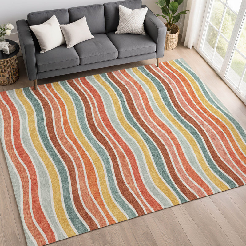 Tapis intérieur / extérieur ACN2333, Rectangulaire 8 pi x 10 pi