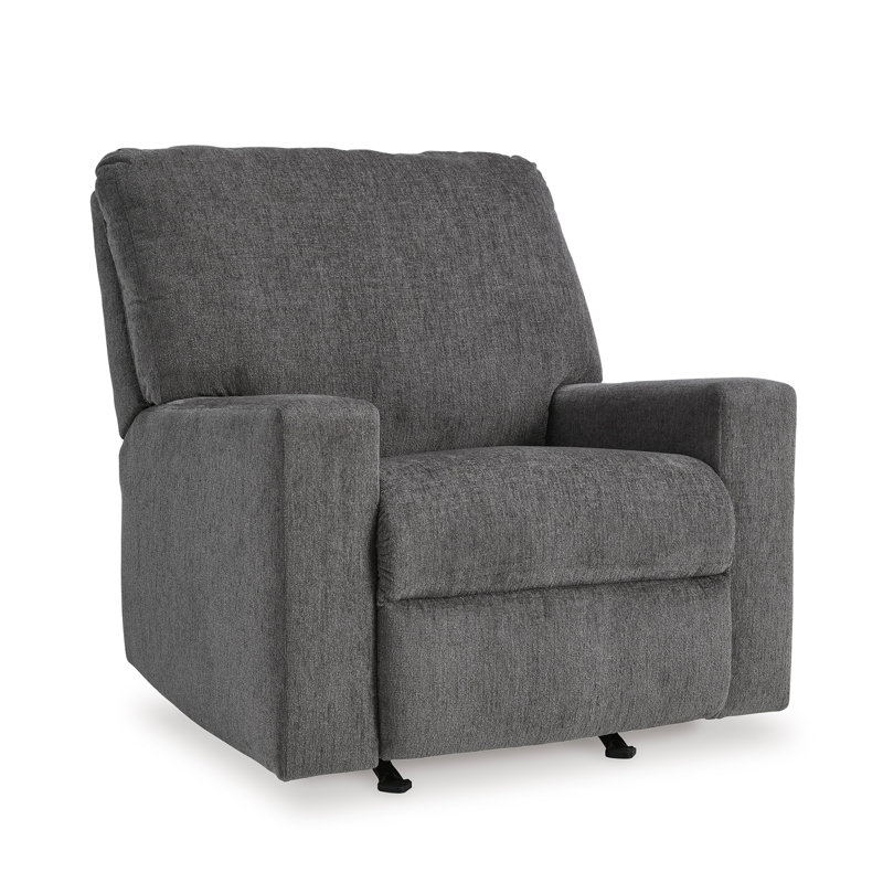 Andarta Upholstered Recliner, Gray 100% Polyester