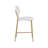 Xenia Upholstered Counter Stool with Metal Frame