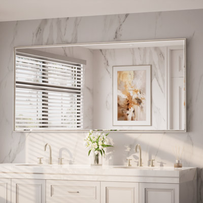 Areiona Beveled Bathroom Accent Vanity Mirror