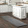 Jeni SuperiorWash Solid Faux Rabbit Machine Washable Area Rug