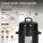 Portable 400 Square Inches Smoker