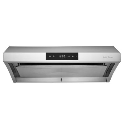 Hauslane Range Hood 30" Under Cabinet 950 CFM Stainless Steel Kitchen Range Hood Steam Auto Clean Vent Hood 6 Speed Kitchen Hood With Touch Panel Chef Series PS38
