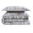 CEDAR COURT Morgan Textured Seersucker Stripe 2-3 Piece Soft Polyester Seersucker Comforter Set-101084549-101084550