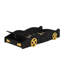 Lit plateforme simple en forme de voiture avec roues et rangement-615342834-615342837