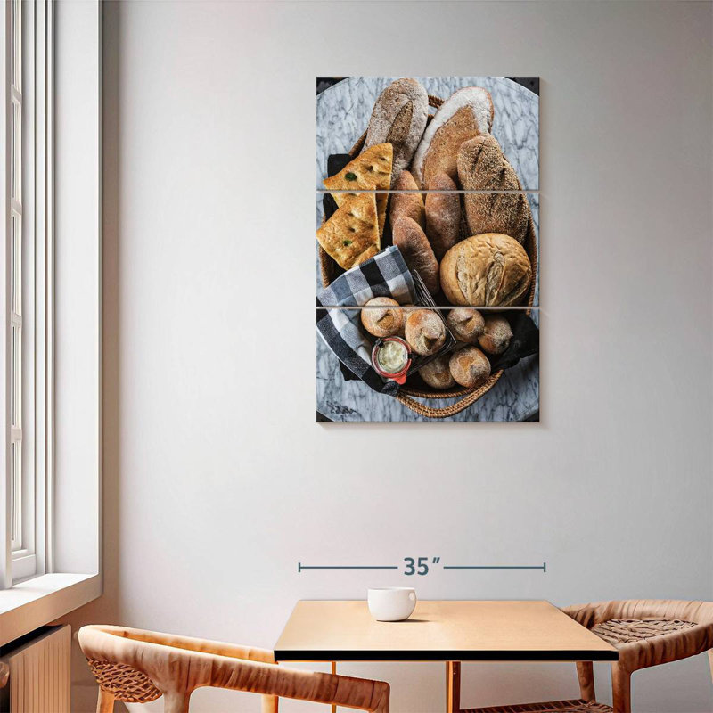 Yarlin Picnic Bread Basket, 57" H x 36" W