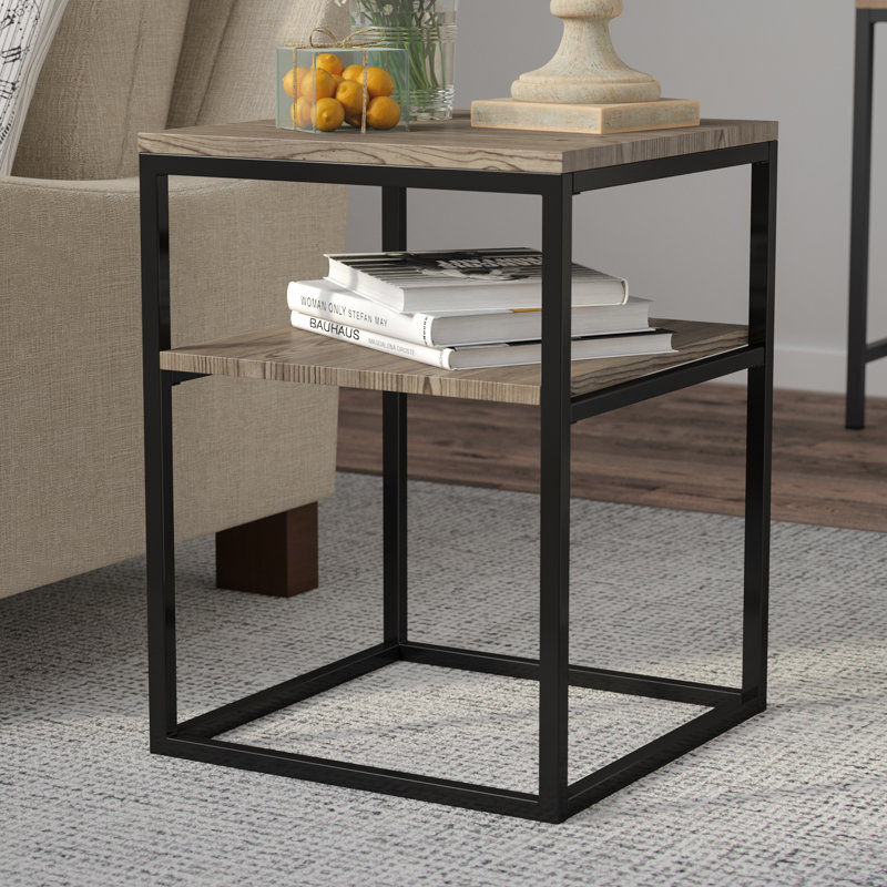 Table de bout avec rangement Rosalynd