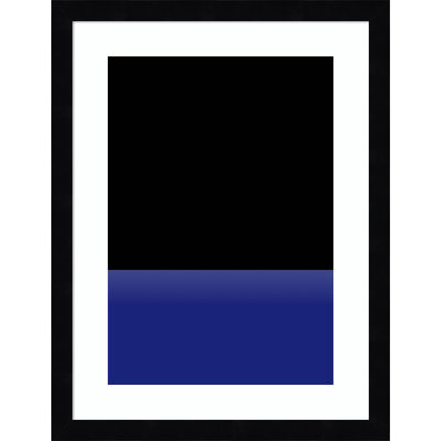 Sea by Alex Caminker Wood Framed Wall Art Print