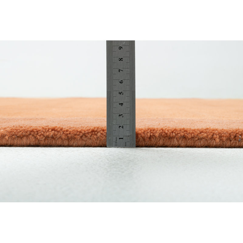 Royal Ganges Handcrafted Rug in Terracotta Red, Rectangle 160 x 230cm