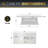 Zaanstad Rectangular 6 - Person 76'' Handwoven Rattan Outdoor Propane Gas Fire Pit With Cushions