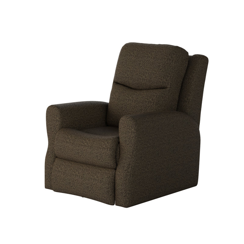 Fame Headrest Recliner, Brown, Power/Rocker