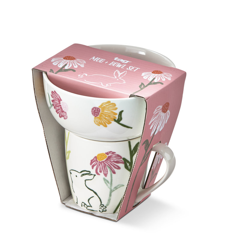 Ensemble de grandes tasses et bols de Pâques